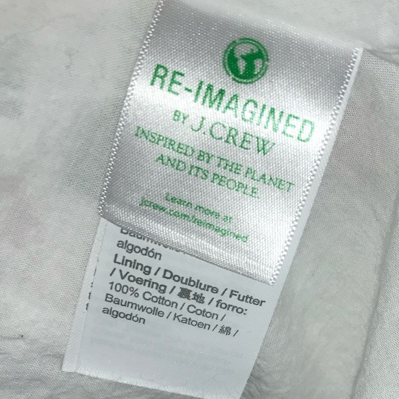 Crewcuts Factory Girls Size 14 Multicolor Waist Tie Postcard Print Shirt Dress - Picture 10 of 12